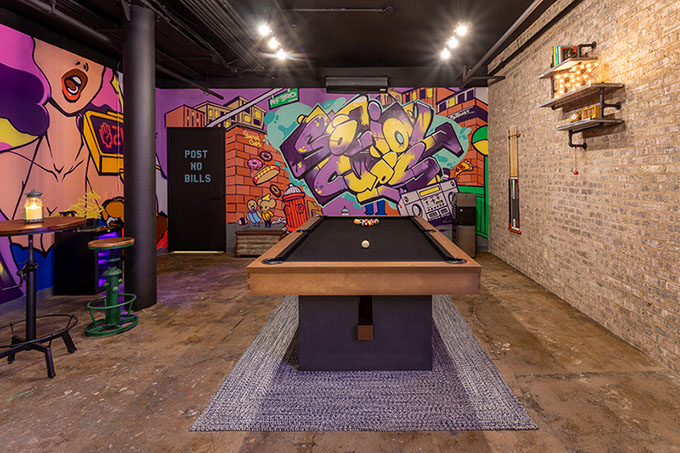 Interior Mural for Social Cues by RF3RD, Richard Ford III