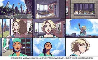 Richard Ford III Wagakkiband Music Video Visuals